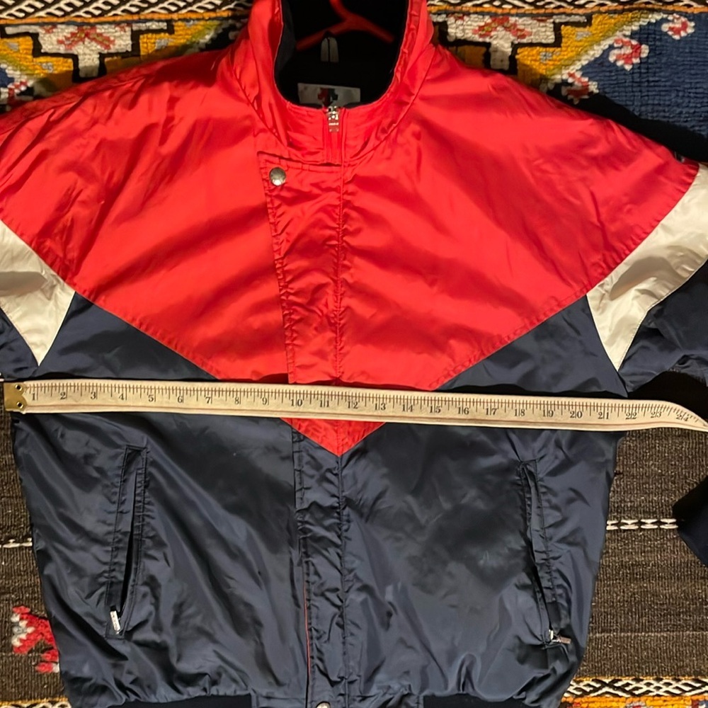 GUC Vintage Descente Full Zip Bomber Style Dolman Sleeve Ski Jacket - Picture 11 of 13